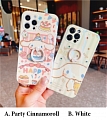 Handmade Blanc Rose Cartoon Japanese Chien Party Single 3D Téléphone Case for iPhone 78 Plus X Xs XR XsMax 11 12 mini Pro Max Cosplay