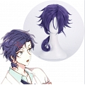 Sanrio Boys Yuu Mizuno Perruque (Moyen, Curly, Purple)