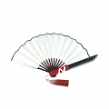 Geisha Accessory Fan (All White, Beauty) from Identity V