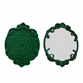 Geisha Accessory Mirror (Crane, Green) from Identity V