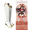 Genshin Impact Amber (Genshin Impact) chaussures (2nd, White)