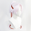Shangguan Wan'er Wig (2nd, Dream, Long, Straight, Silver Mixed Red) from King of Glory