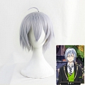 Silver Wig (Short Blue Purple) from Twisted Wonderland
