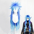 Idia Wig (Long, Spike, Mixed Blue) from Twisted Wonderland