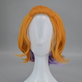 Cater Wig (Short Curly, Mixed Orange Purple) from Twisted Wonderland