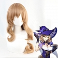 Lisa Wig (3rd, Long, Curly, Blonde) from Genshin Impact
