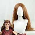 Scarlet Witch Wig (Long Curly Brown) from WandaVision