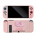 Pink Kirby Japanese Cartoon Anime Gamer Switch Shell Protection Cover TPU