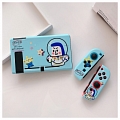 Cute Blue Buzz Lightyear Movie Cartoon Anime Gamer Switch Shell Protection Cover TPU