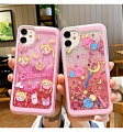 Handmade Japanese Sailor Moon Emoji Anime Girl Glitters 3D Phone Case for iPhone 78 Plus se2 X Xs XR XsMax 11 12 13 mini 14 Plus Pro Max