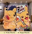 Cute Cartoon Glitters Japanese Monsters Animals Yellow 3D Phone Case for iPhone 78 Plus se2 X Xs XR XsMax 11 12 13 mini Pro Max