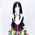 Sesshouin Kiara Wig (Long, Curly, Mixed Black Purple) from Fate Grand Order