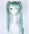 Cosplay Green Pony Tails Wig (9008)