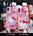 Japanese Pink Cat 3D Animals Phone Case for Samsung Galaxy S 6 7 8 9 10 20 21 22 23 24 Plus Ultra and Note 8 9 10 20 Plus Ultra and A Series