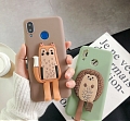 Fox Hedgehog Owl Sloth Squirrel 3D Animals 전화 Case for Samsung Galaxy S 6 7 8 9 10 20 21 22 Plus Ultra 과 Note 8 9 10 20 Plus Ultra 과 A Series 코스프레