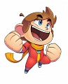 Alex Cosplay Costume from Alex Kidd in Miracle World
