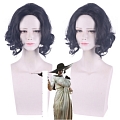 Alcina Dimitrescu Wig (Short Curly Black, 2nd) from Resident Evil