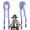 Roxy Migurdia Wig (Long, Purple, Twin Braids) from Mushoku Tensei