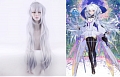 Merlin Wig (Female, Genderbend, Long Curly Silver) from Fate Grand Order