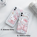 Japanese Rosado Gato Animals Rosado Clear Teléfono Case for iPhone 78 Plus X Xs XR XsMax 11 12 13 Pro Max Cosplay