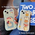 Japanese Blue Cat 3D Animals Ears Phone Case for iPhone 78 Plus X Xs XR XsMax 11 12 13 Pro Max
