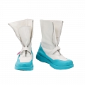 Cosplay Médio Branco Azul Boots Cosplay (402)