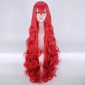 Ruby Wig (Long, Curly, Red) from Houseki no Kuni