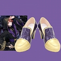 Twisted Wonderland Azul Ashengrotto обувь (Пурпурный, Golden, High-Heeled)