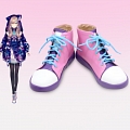 バーチャルユーチューバー Suzuhara Lulu 靴 (Pink Purple)