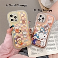 Grids Branco Dog Animals Friends Clear Telefone Case for iPhone 7 8 Plus X Xs XR XsMax 11 12 Pro Max Cosplay