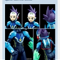 Mega Man Back Pieces from Mega Man