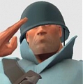 Team Fortress 2 BLU Soldier Costume