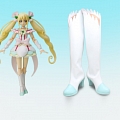 Pretty Cure Sakagami Ayumi Scarpe (White Blue Boots, Sakagami Ayumi, Pretty Cure All Stars New Stage: Mirai no Tomodachi)