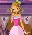 Flora of Linphea Cosplay Costume (Pink Dress) from Winx Club