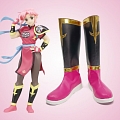 Dragon Quest: The Adventure of Dai Maam Scarpe (Pink Black Boots)