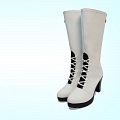 Cosplay Long White Boots (554)