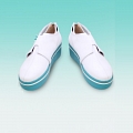 コスプレ ホワイト グリーン 靴 (844)